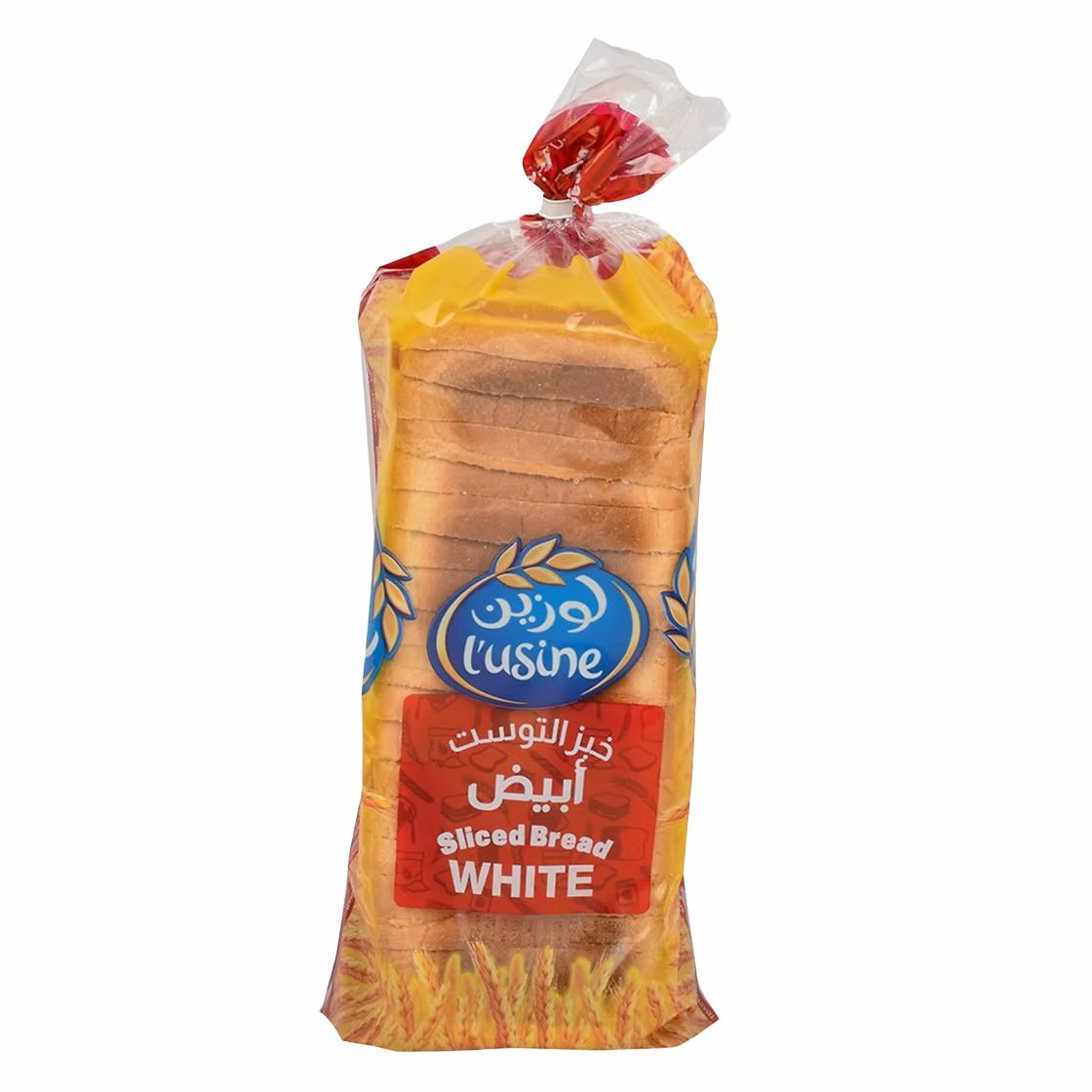 Lusine Sliced Bread White, 600 g