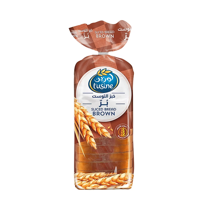 Lusine Brown Sliced Bread, 600 g