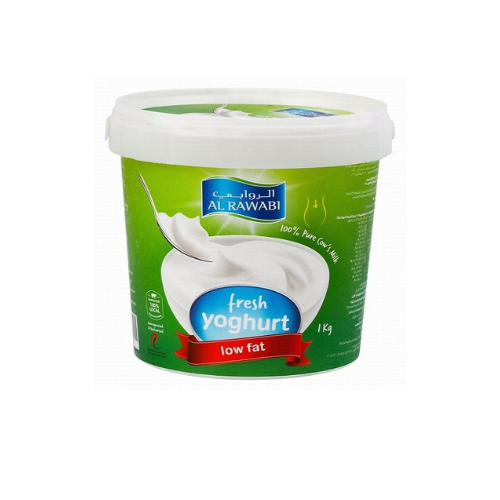 Al Rawabi Fresh Yoghurt Low Fat, 1 kg
