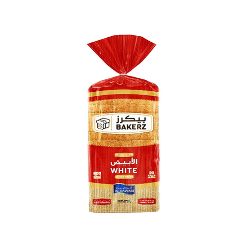 Al Rawabi White Sliced Bread, 600 g