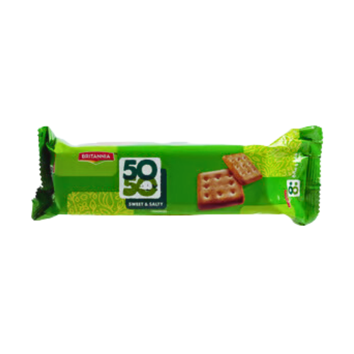 Britannia 50-50 Biscuits, 71 g