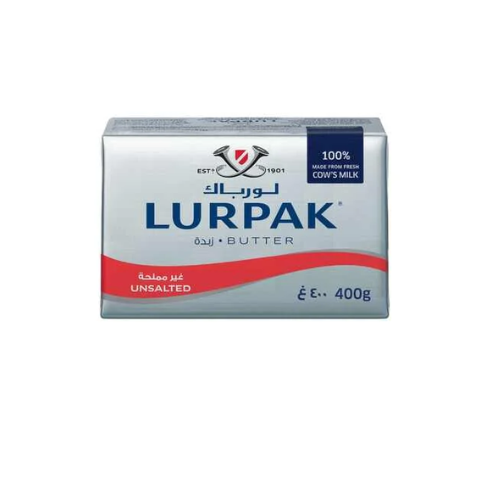 Lurpak Unsalted Butter, 400 g