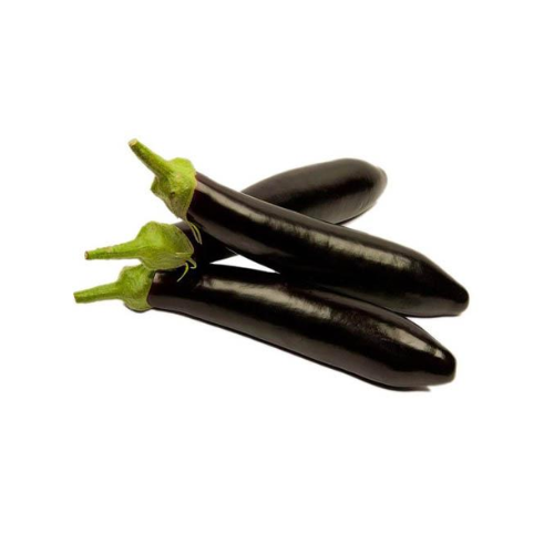 Egg Plant Long Purple Iran, 450 g - 500 g (Approx. 3-5 Pcs)
