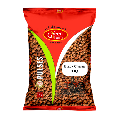 Green Farm Black Chana, 1 kg