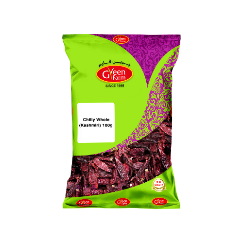 Green Farm Chilly Whole Kashmiri, 100 g