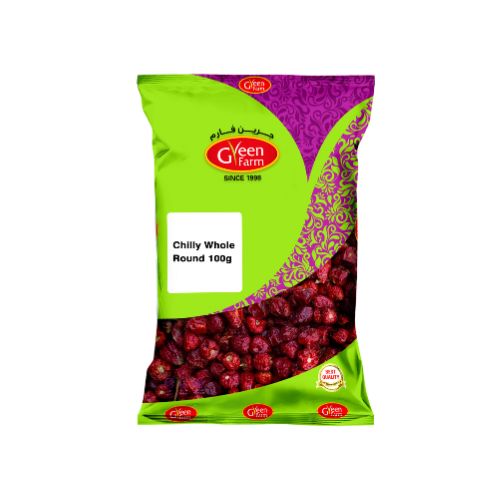 Green Farm Chilly Whole Round, 100 g