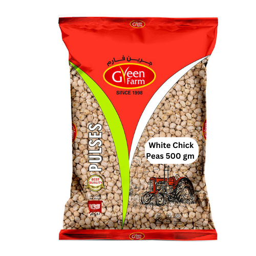 Green Farm White Chick Peas, 500 g