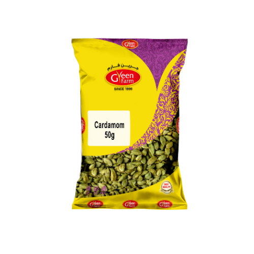 Green Fram Cardamom, 50 g