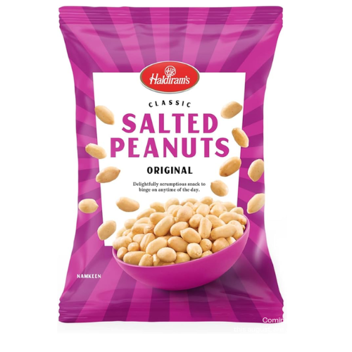 Haldiram's Classic Salted Peanuts Namkeen, 200 g
