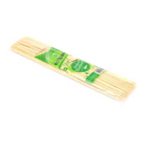 Hotpack 100 Piece Bamboo Skewer Set Beige, 100 X 12 Inch