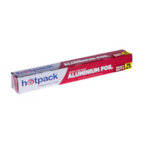 Hotpack Embossed Aluminium Foil Silver, 30 cm