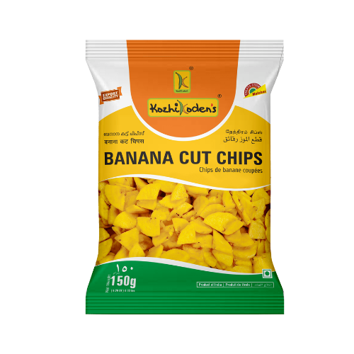 Kozhikodens Banana Cut Chips, 150 g
