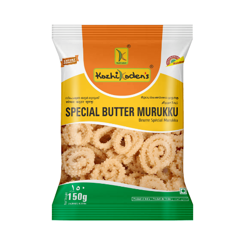 Kozhikodens Special Butter Murukku, 150 g