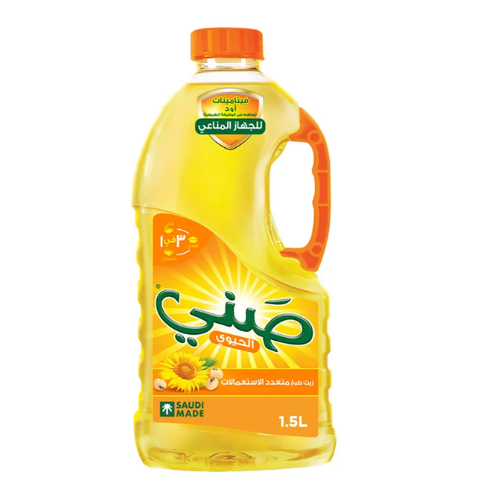 Sunny Blended Vegetable Cooking Oil, 1.5 ml