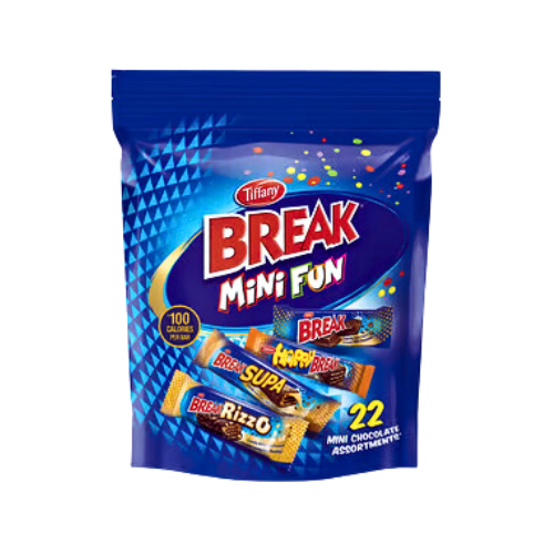 Tiffany Break Mini Assorted Chocolate Bar, 316 g