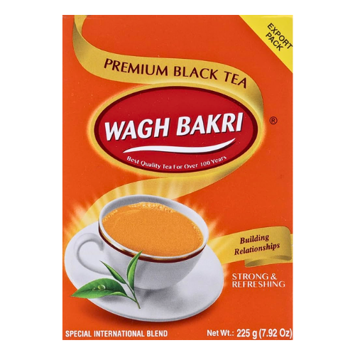Wagh Bakri Premium Black Tea Cartoon, 225 g