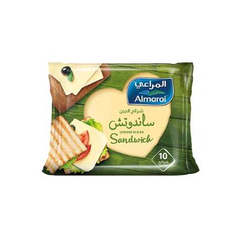 Almarai Cheese Burger Slice, 10 Pcs