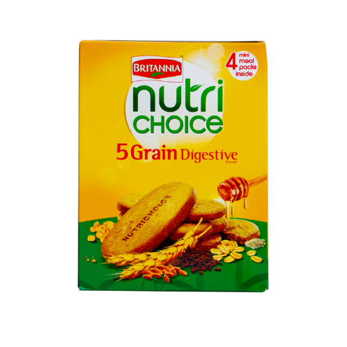 Britannia Nutrichoice 5 Grain Digestive Biscuits, 200 g