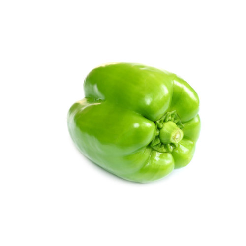 Capsicum Green UAE, 250 g - 300 g (Approx. 2-3 Pcs)