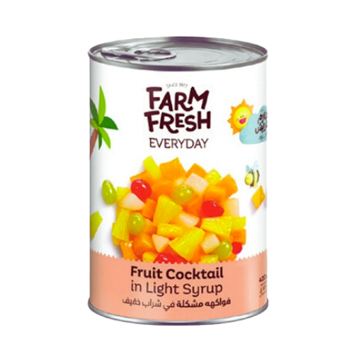 Farm Fresh Fruit Cocktail In Light Syrup, 565g