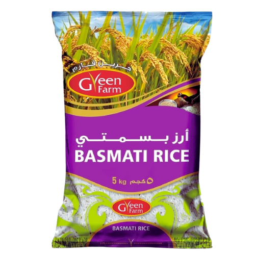 Green Farm Basmati Rice, 5 kg