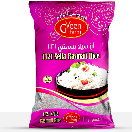 Green Farm Sella 1121 Basmati XXXL Rice, 1kg