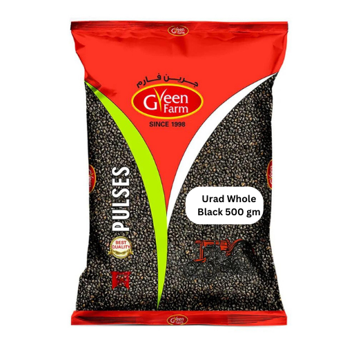 Green Farm Urad Whole Black, 500 g