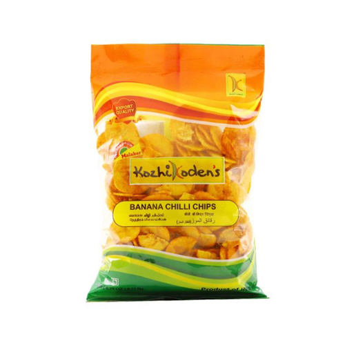 Kozhikodens Banana Chilly Chips, 150 g