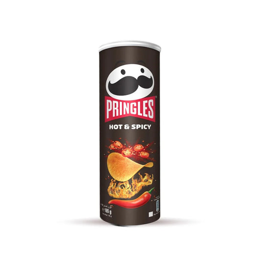 Pringles Hot And Spicy Flavored Chips, 165 g