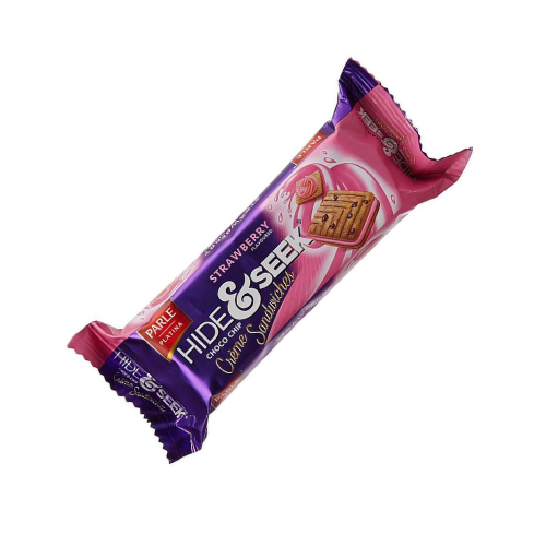 Parle Hide And Seek Fab Strawberry, 112 g