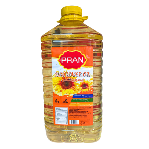 Pran Sunflower Oil, 4 Ltr