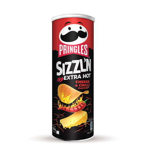 Pringles Cheese And Chilli Flavored Chips, 160 g