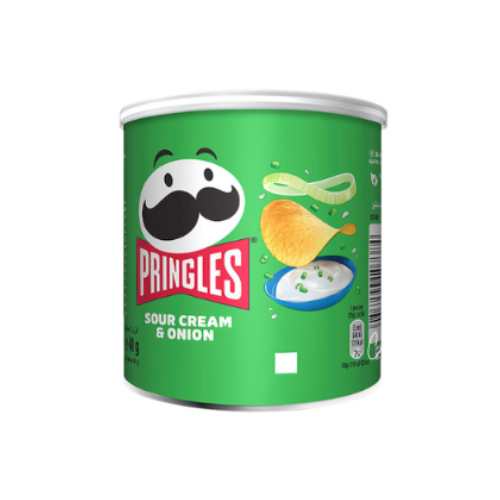 Pringles Sour Cream And Onion Chips, 40 g