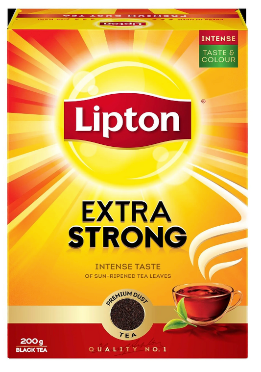 Lipton Extra Strong Black Loose Tea, 200 g